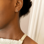14kt Diamond Huggie Earrings · ..08ctZPL - Fine LineEARRINGS