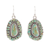 Sedona Turquoise & Sterling Silver Earrings