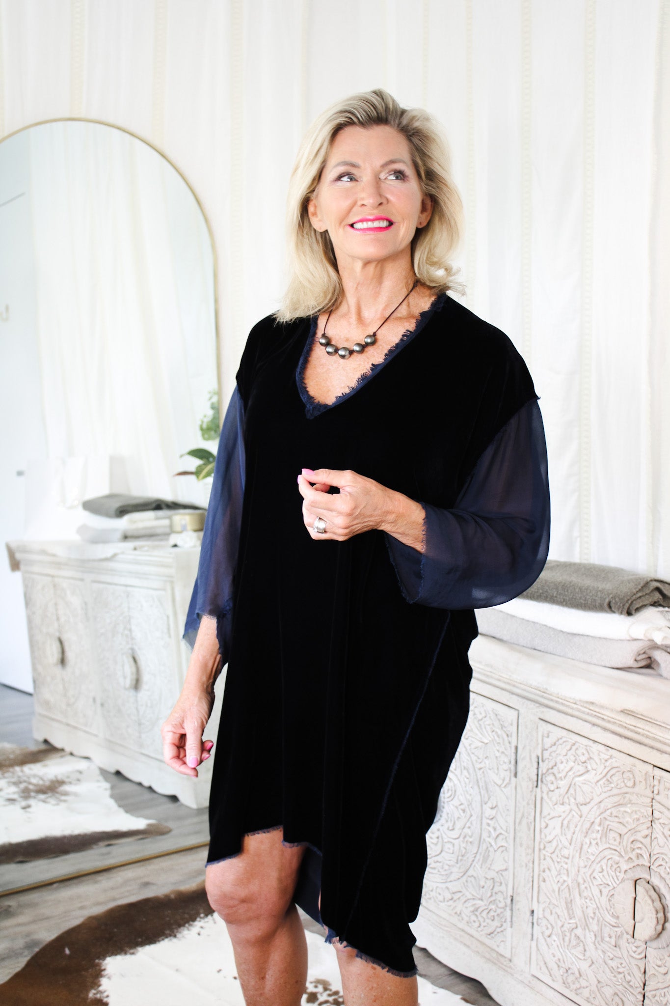 Hammock Dress - Navy