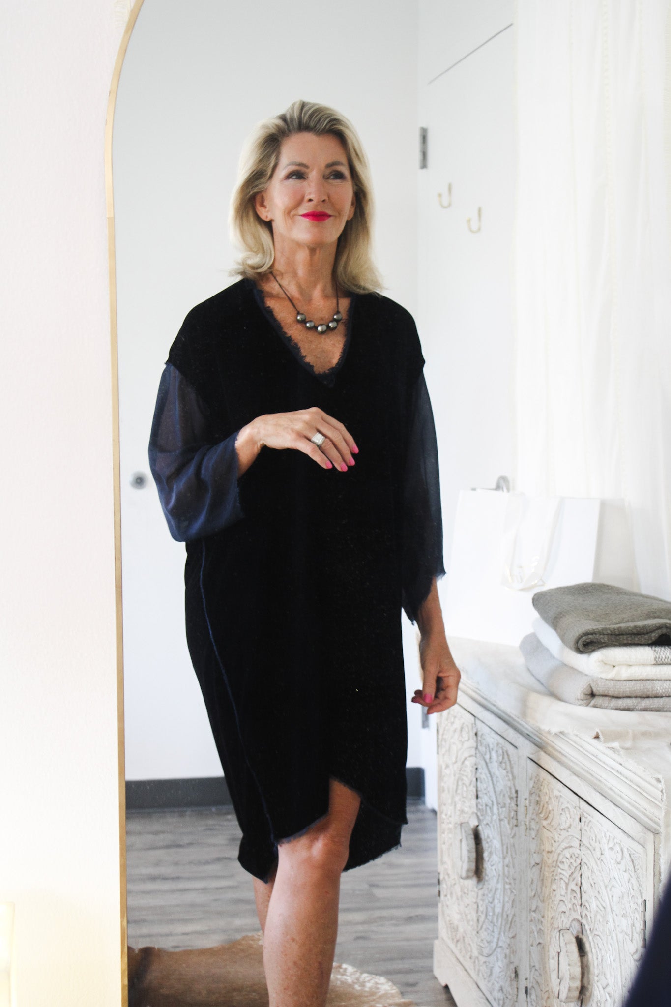 Hammock Dress - Navy