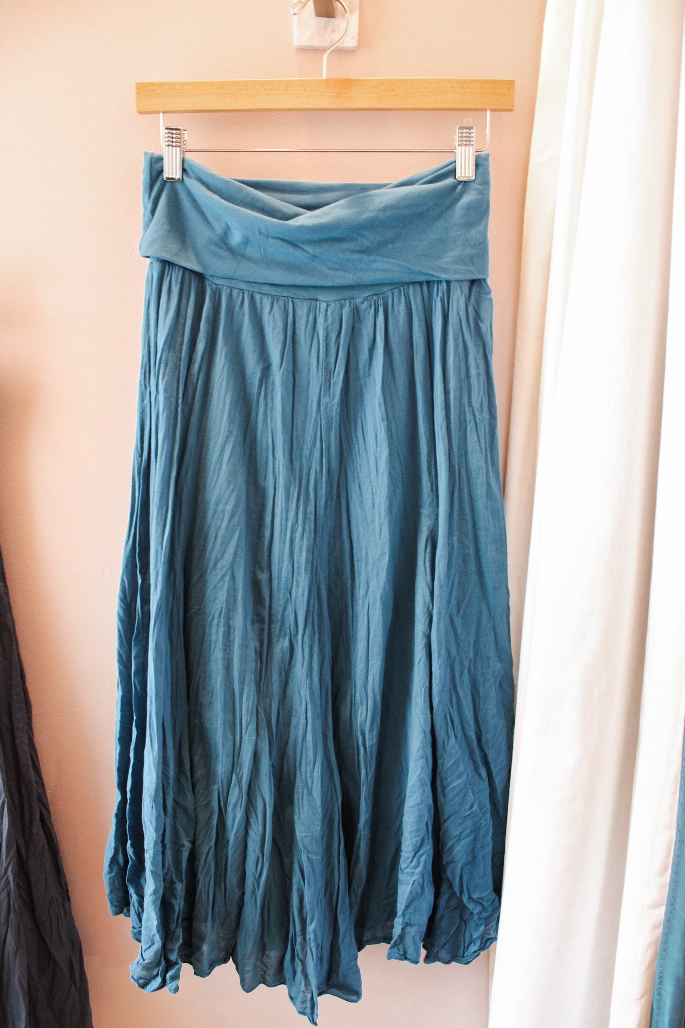 French Cotton Midi Skirt/Dress: Colorful Mix (5 colors)