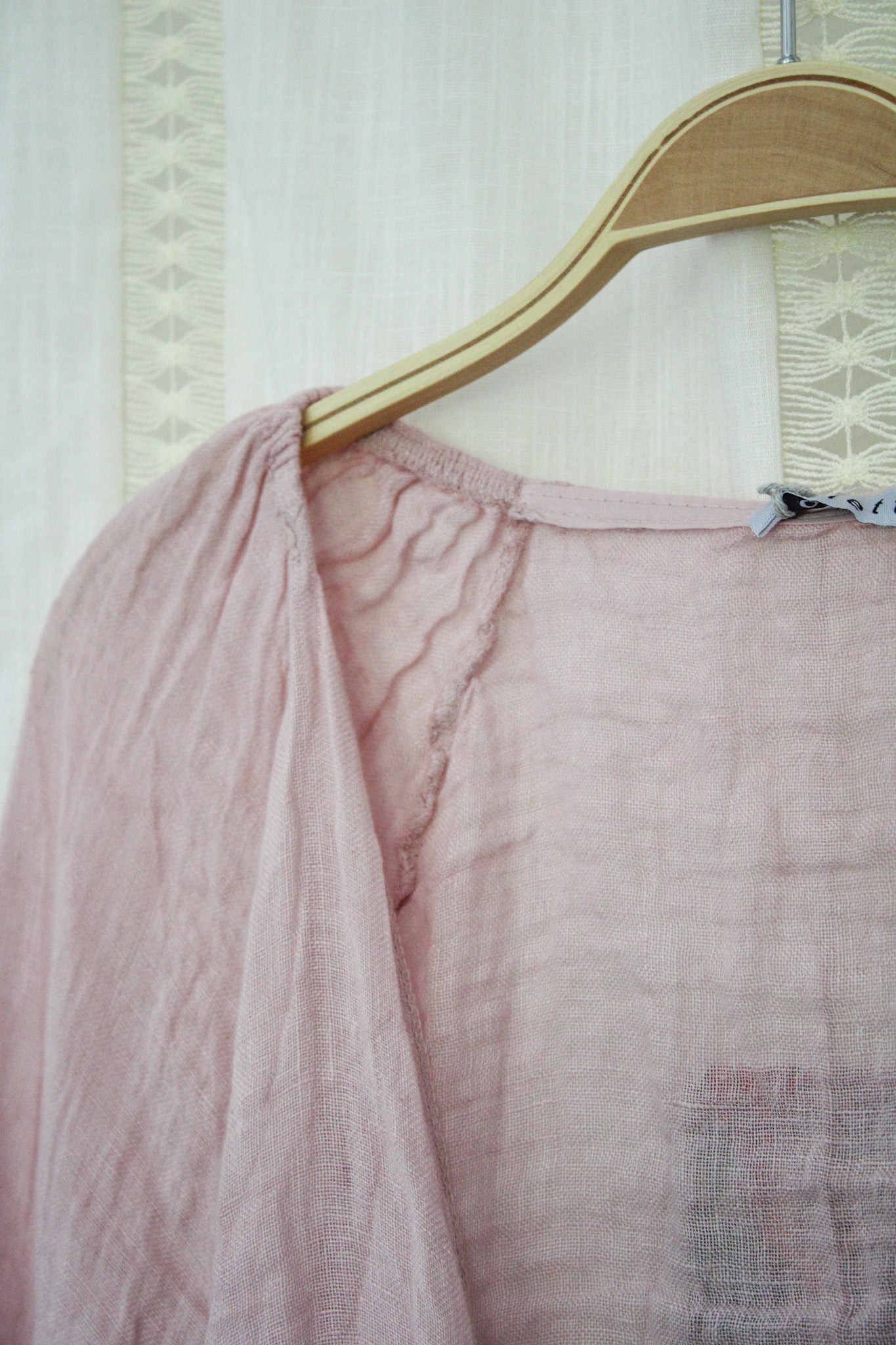 Linen Wrap Top: Colorful Mix (4 Colors)