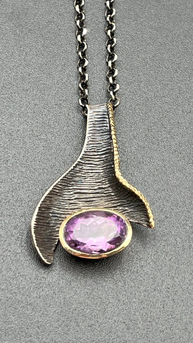 Amethyst NecklaceBORANECKLACES
