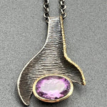 Amethyst NecklaceBORANECKLACES