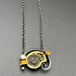 Ammonite Impression NecklaceBORANECKLACES