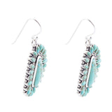 Sedona Turquoise & Sterling Silver Earrings