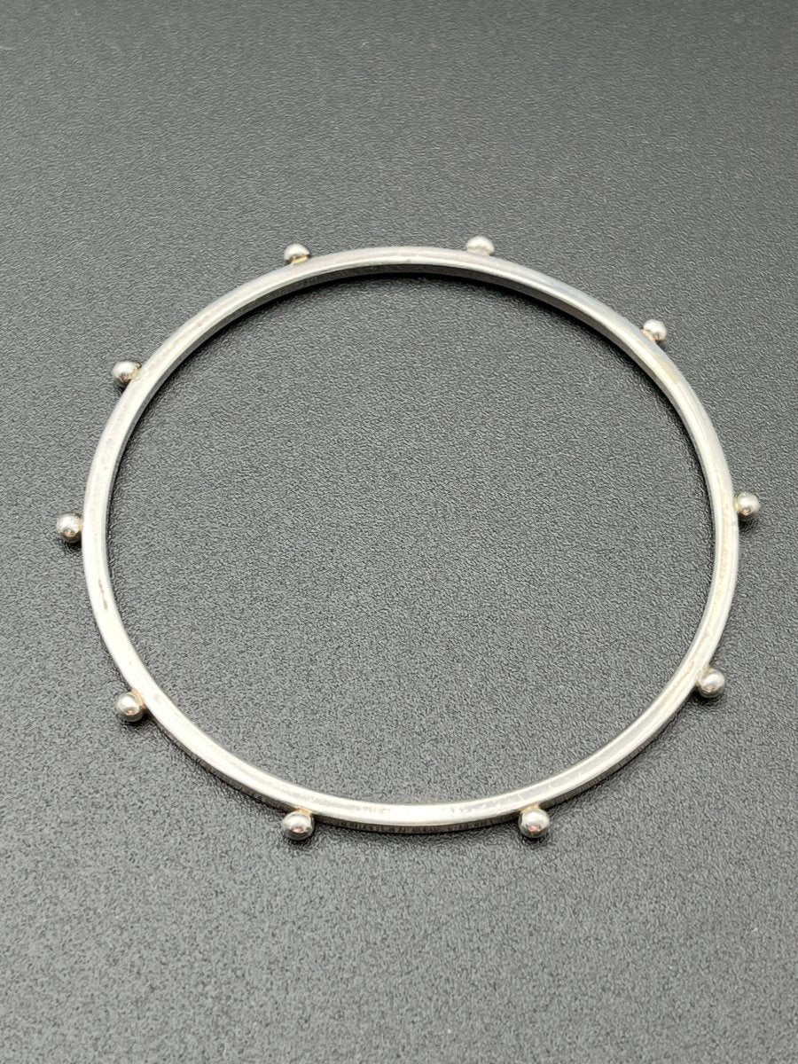 Bangle of Bright Silver - 2.5” diameterBORABRACELET