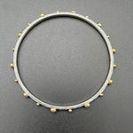 Bangle with Blue Quartz - 3” diameterBORABRACELET