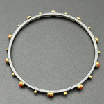 Bangle with Coral - 3” diameterBORABRACELET
