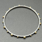 Bangle with Green CZ - 3” diameterBORABRACELET