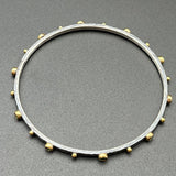 Bangle with Green CZ - 3” diameterBORABRACELET