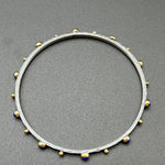 Bangle with Lapis - 3” diameterBORABRACELET
