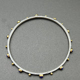Bangle with Lapis - 3” diameterBORABRACELET