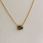 Black Diamond Cluster Necklace - SquareMichelle PresslerNECKLACES