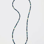 Blue and Gold Czech Glass NecklaceDebra PyeattNECKLACES