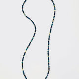 Blue and Gold Czech Glass NecklaceDebra PyeattNECKLACES