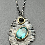 Blue Quartz NecklaceBORANECKLACES