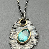 Blue Quartz NecklaceBORANECKLACES