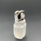 Bright and Textured, Oxidized Silver RingBORARINGS