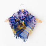 Cosmos Plaid - Handwoven ScarfLast Chance Textiles