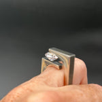 Cubic Zirconia in SilverBORARINGS
