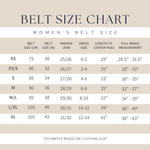 Daya | Studded Leather Belt Women - Embellished Belt: CognacAmsterdam Heritage Leather Belts, Bags, Jackets & Apparelbelt