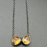Double Citrine NecklaceBORANECKLACES