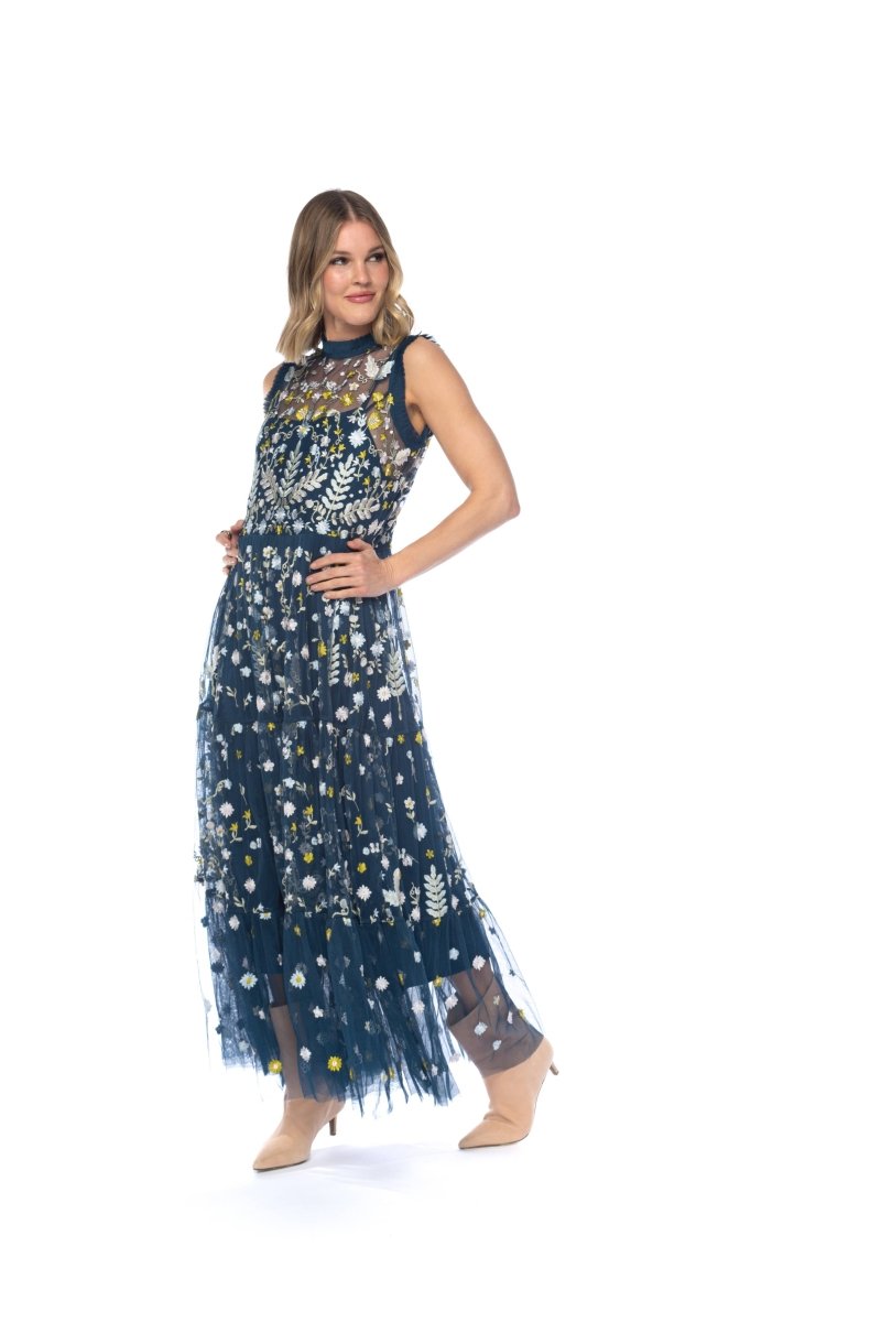 Elegant Embroidered DressTolaniDRESS