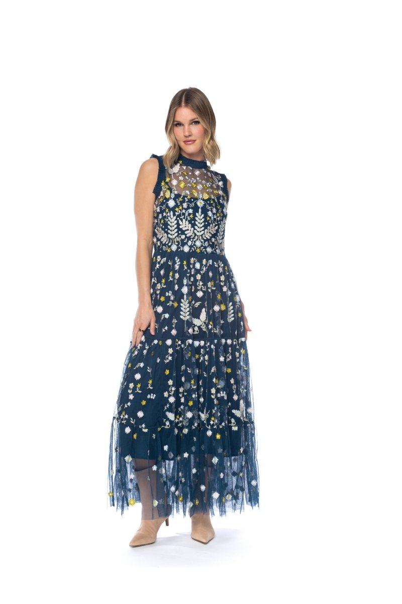 Elegant Embroidered DressTolaniDRESS
