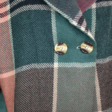 Emmett Mid - Calf Plaid Trench CoatDupatta Designsjacket