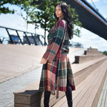 Emmett Mid - Calf Plaid Trench CoatDupatta Designsjacket