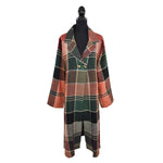 Emmett Mid - Calf Plaid Trench CoatDupatta Designsjacket