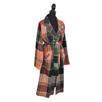 Emmett Mid - Calf Plaid Trench CoatDupatta Designsjacket