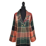 Emmett Mid - Calf Plaid Trench CoatDupatta Designsjacket
