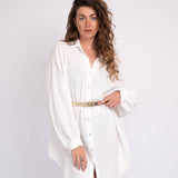 Eva | Metallic Skinny Fun Full Grain Leather Belt Women: GoldAmsterdam Heritage Leather Belts, Bags, Jackets & Apparelbelts