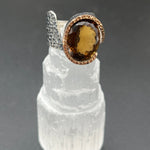 Golden Smoky Quartz RingBORARINGS