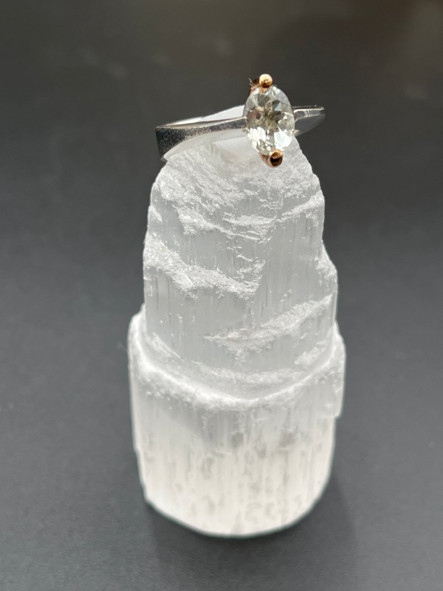 Green Amethyst RingBORARINGS