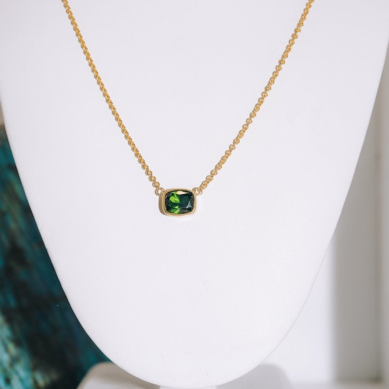 Green Chrome Diopside NecklaceWaterlight Jewelry CoNecklaces