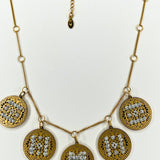 Hand - Embroidered Charm Necklace – Two ColorwaysL'EightNECKLACES