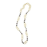 Handmade Long Chain with Majorca PearlsChakarr JewelryNECKLACES