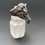 Horse Head Statement Ring - Oxidized Sterling SilverBORARINGS