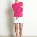 Indian Rose Cashmere Boat Neck SweaterSTUDIO CASHMERE8SWEATER