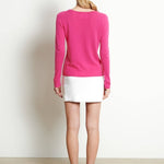 Indian Rose Cashmere Boat Neck SweaterSTUDIO CASHMERE8SWEATER