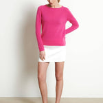 Indian Rose Cashmere Boat Neck SweaterSTUDIO CASHMERE8SWEATER