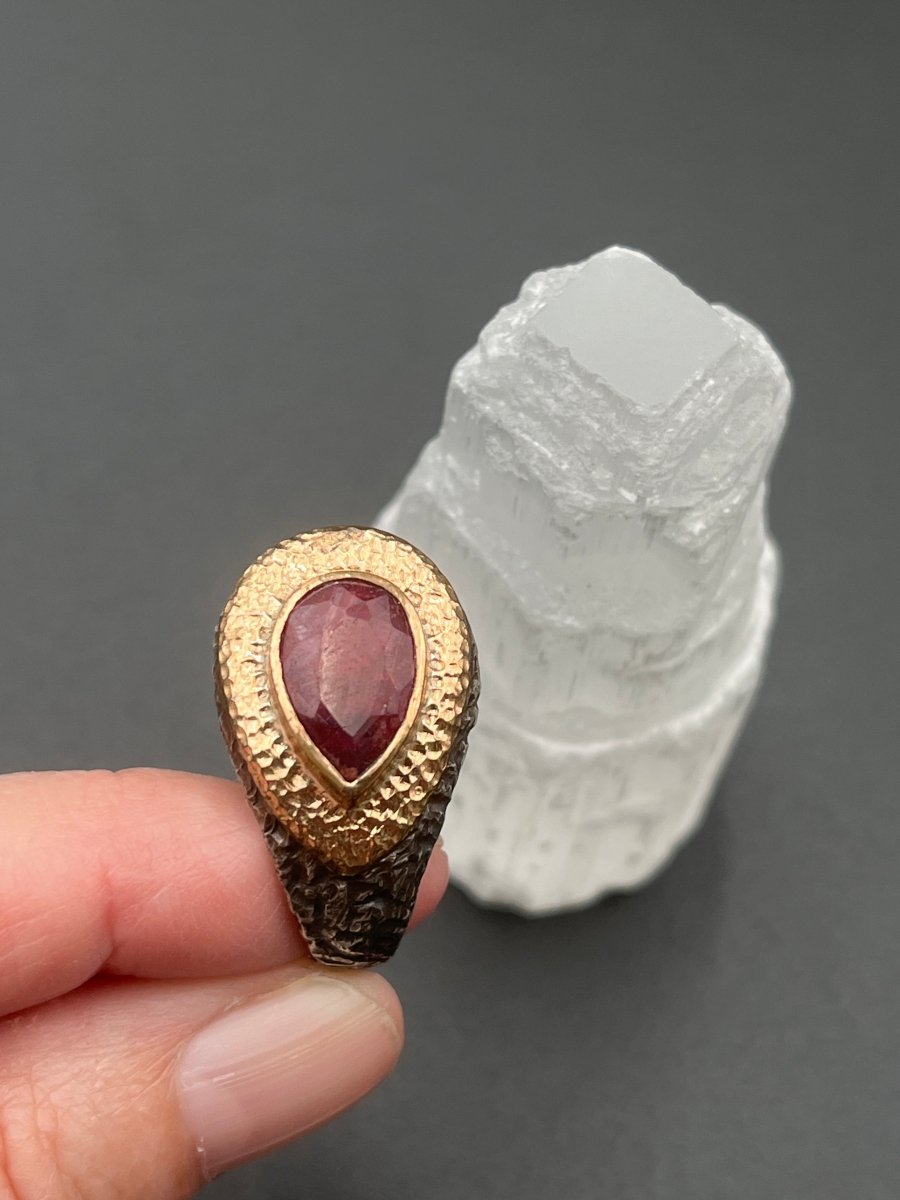 Indian Ruby RingBORARINGS