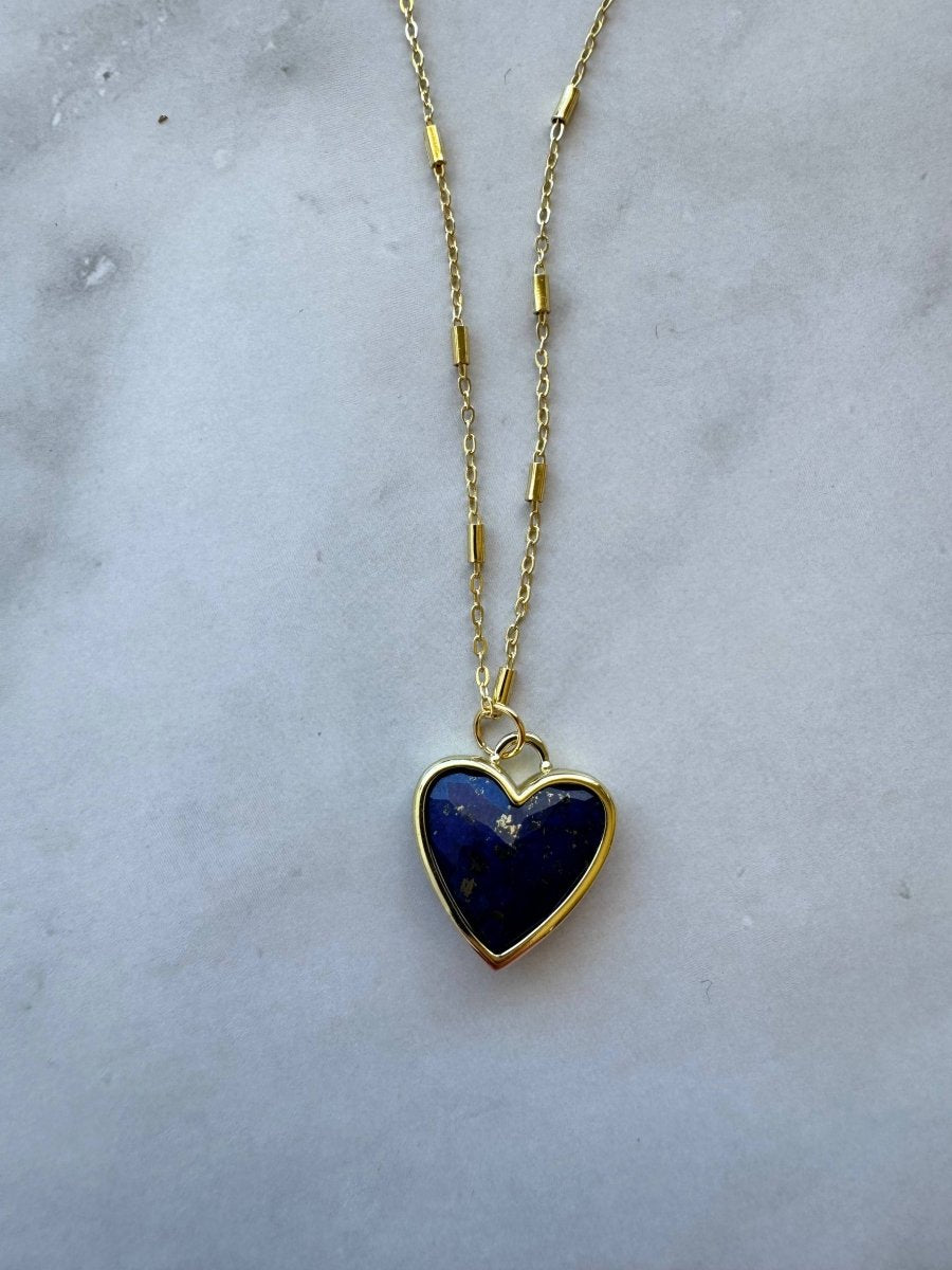 Jalsa Necklace: LapisJessica Matrasko JewelryNECKLACES