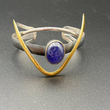 Lapis Cuff Bracelet - Channel Your Inner WonderwomanBORABRACELET