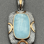 Large Aquamarine NecklaceBORANECKLACES