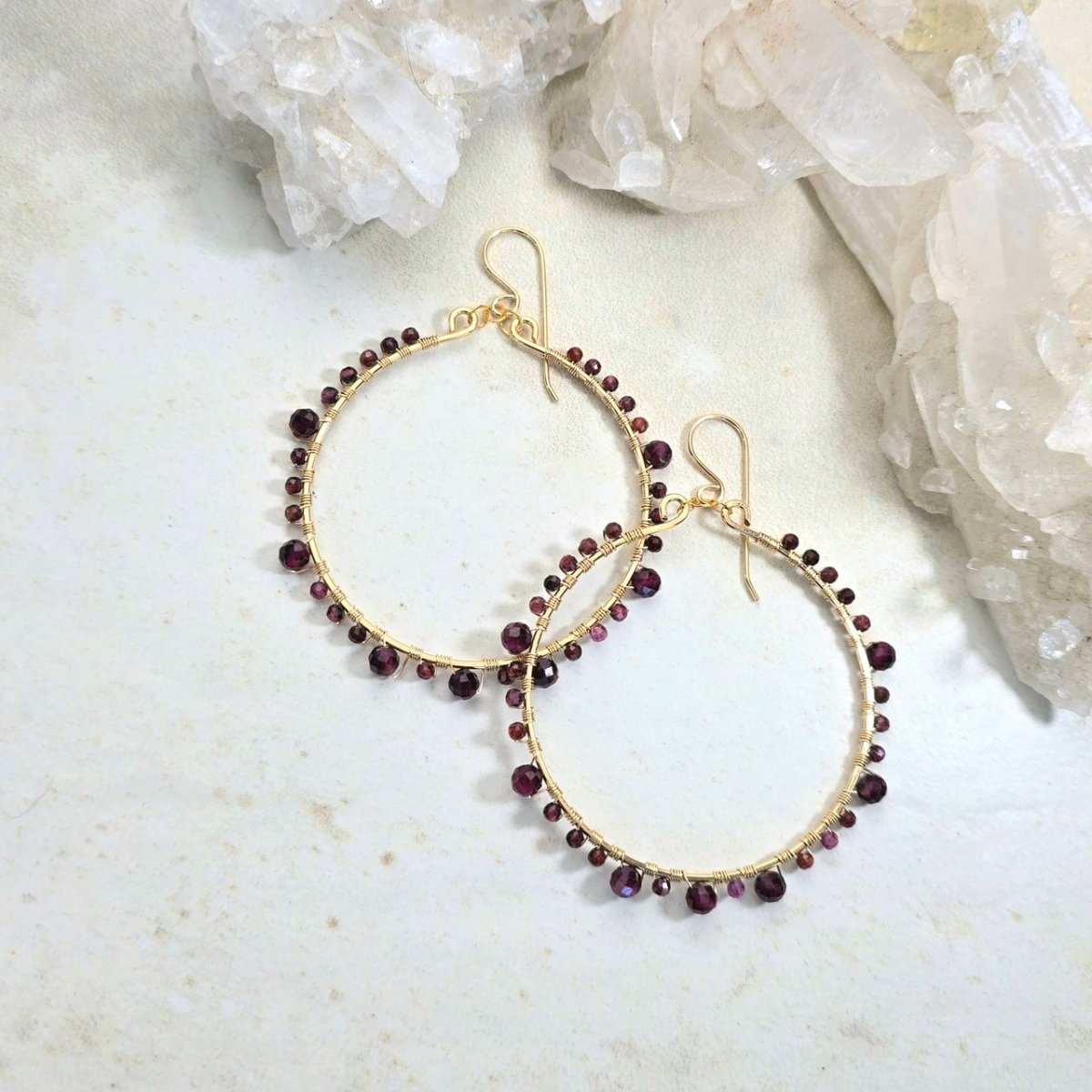 Larger 2+ In Round Hoops 1865James & JezebelleEARRINGS