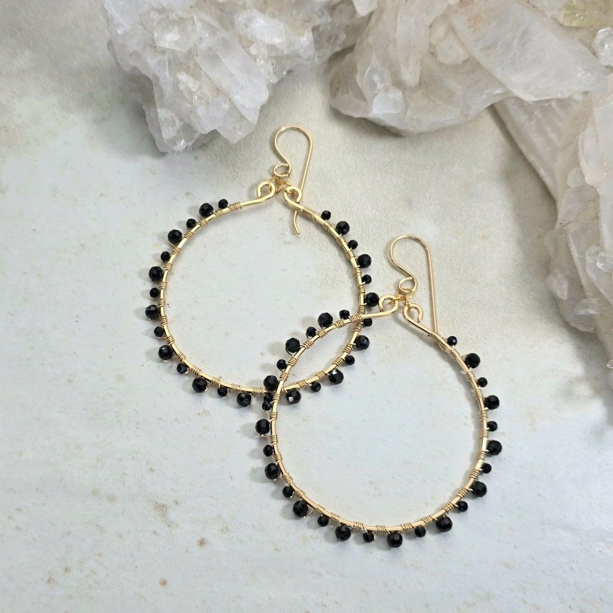 Larger 2+ in Round Hoops Earrings 1861James & JezebelleEARRINGS